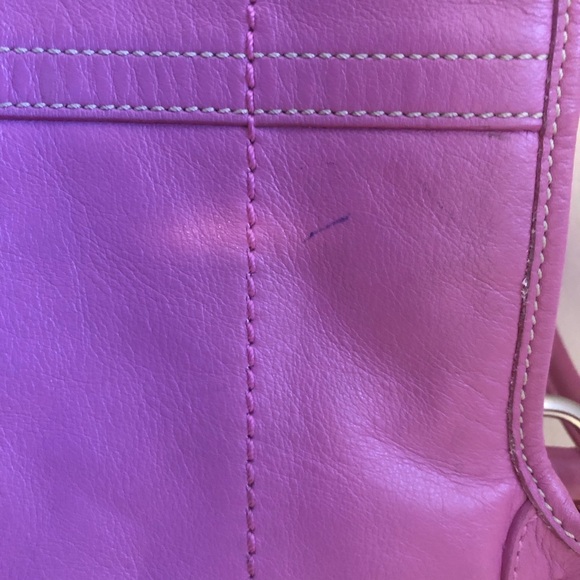 Coach XL SoHo PinkLeather Bleecker Tote Bag Carryall - Picture 9 of 16